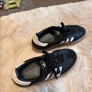 adidas Black and White Sneakers